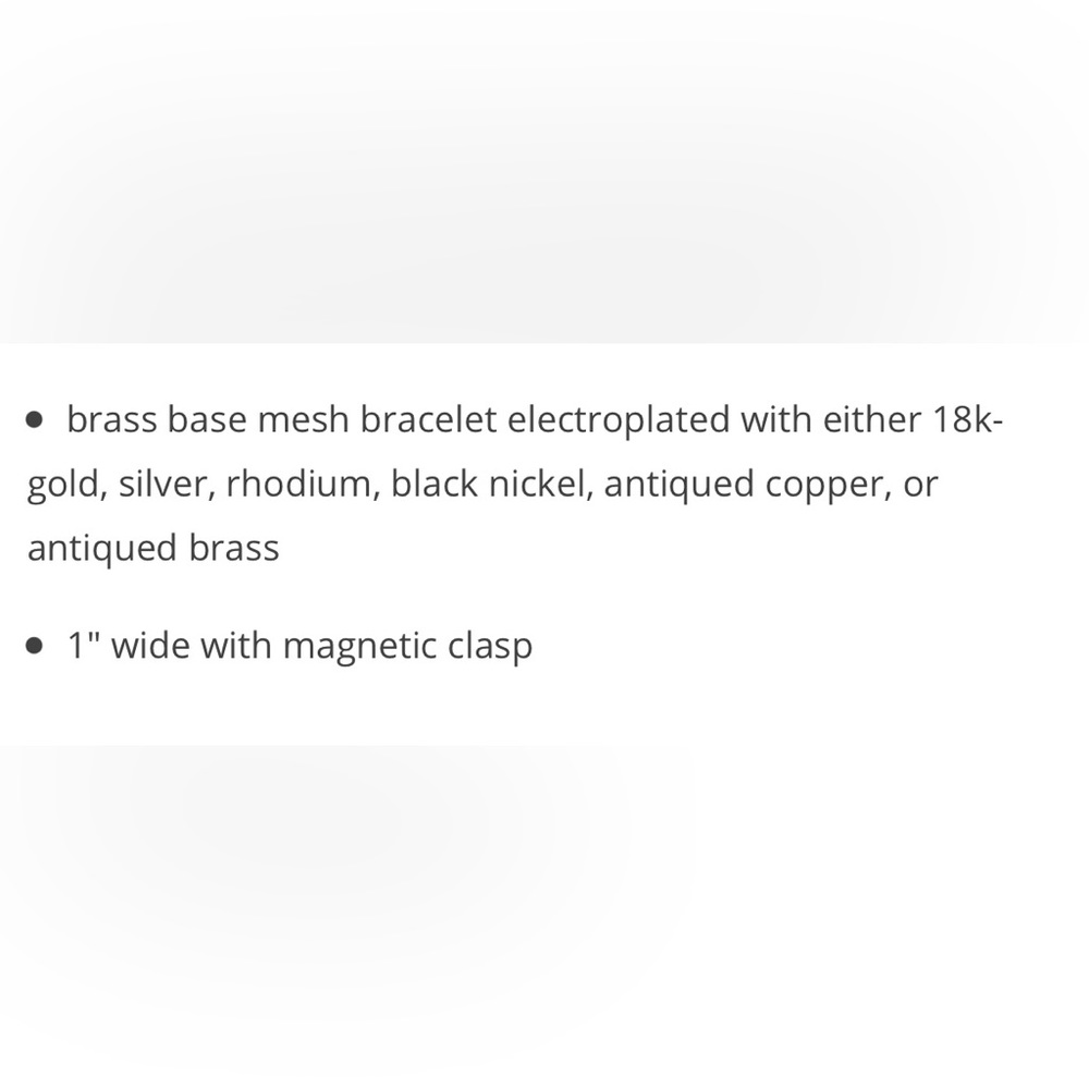 Gold and Silver Two-Tone Mesh Bracelet - Picture 10 of 10